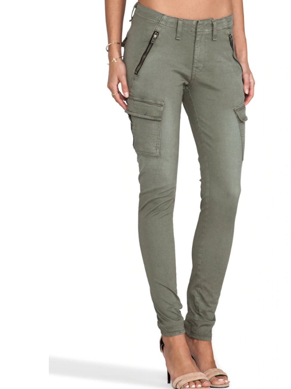 Rag & Bone Women's Size 26 Army Green Bowery Cargo Pants